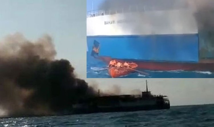 MARITIME ACCIDENT: Panamax bulk carrier catches fire in Arabian Sea, needs medical assistance