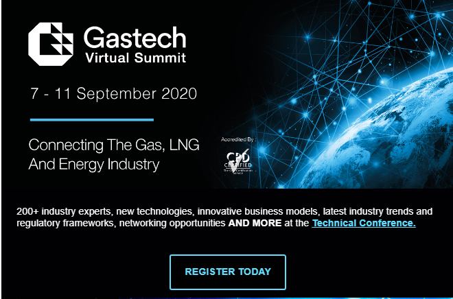 World Energy leaders meet as Gastech Virtual Summit opens September 7, 2020