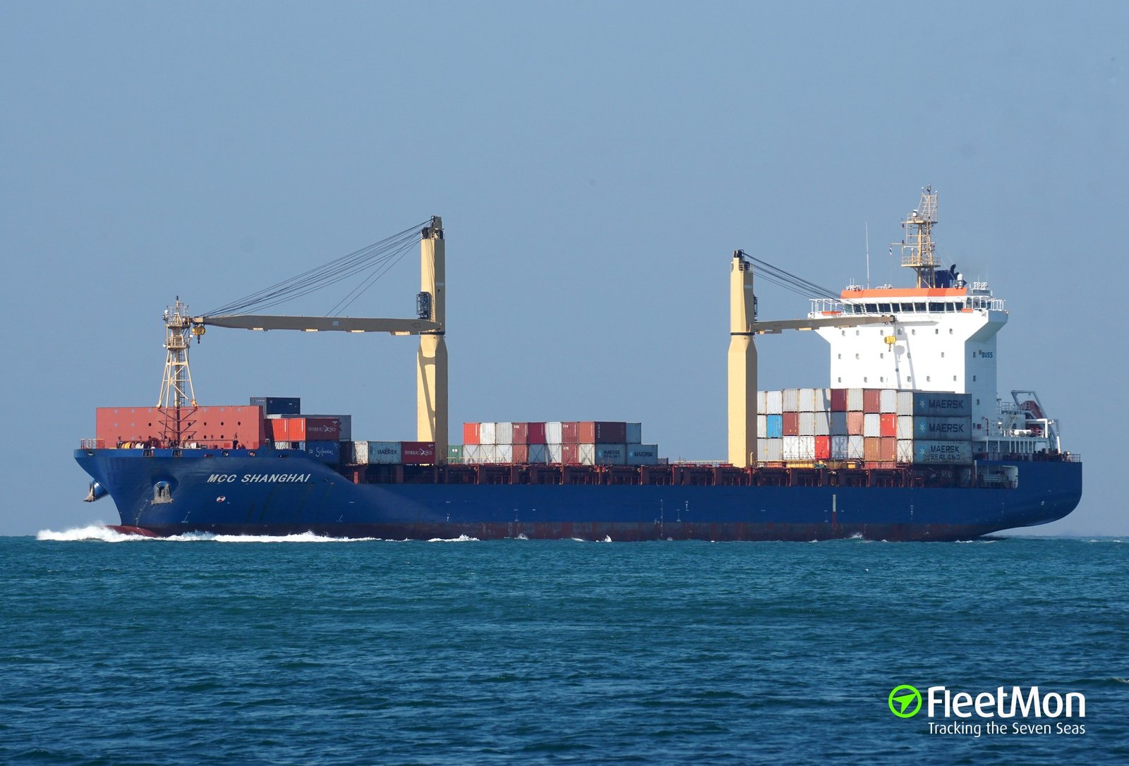 Managers Leonhardt & Blumberg says container vessel OCEANA remains anchored in Shanghai