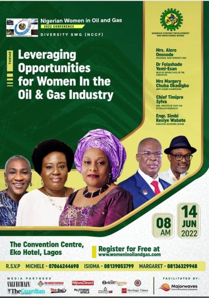 BREAKING: Nigerian Women in Oil and Gas conference opens in Lagos