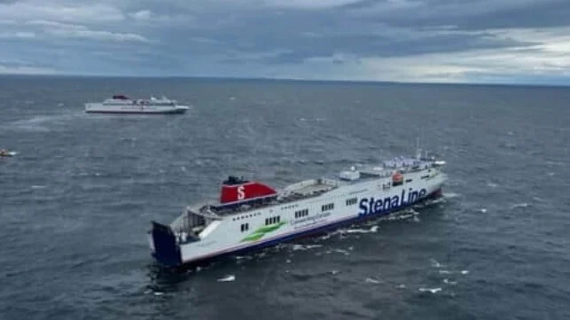 MARITIME ACCIDENT: How Ferry STENA SCANDICA fire catches fire in Baltic Sea