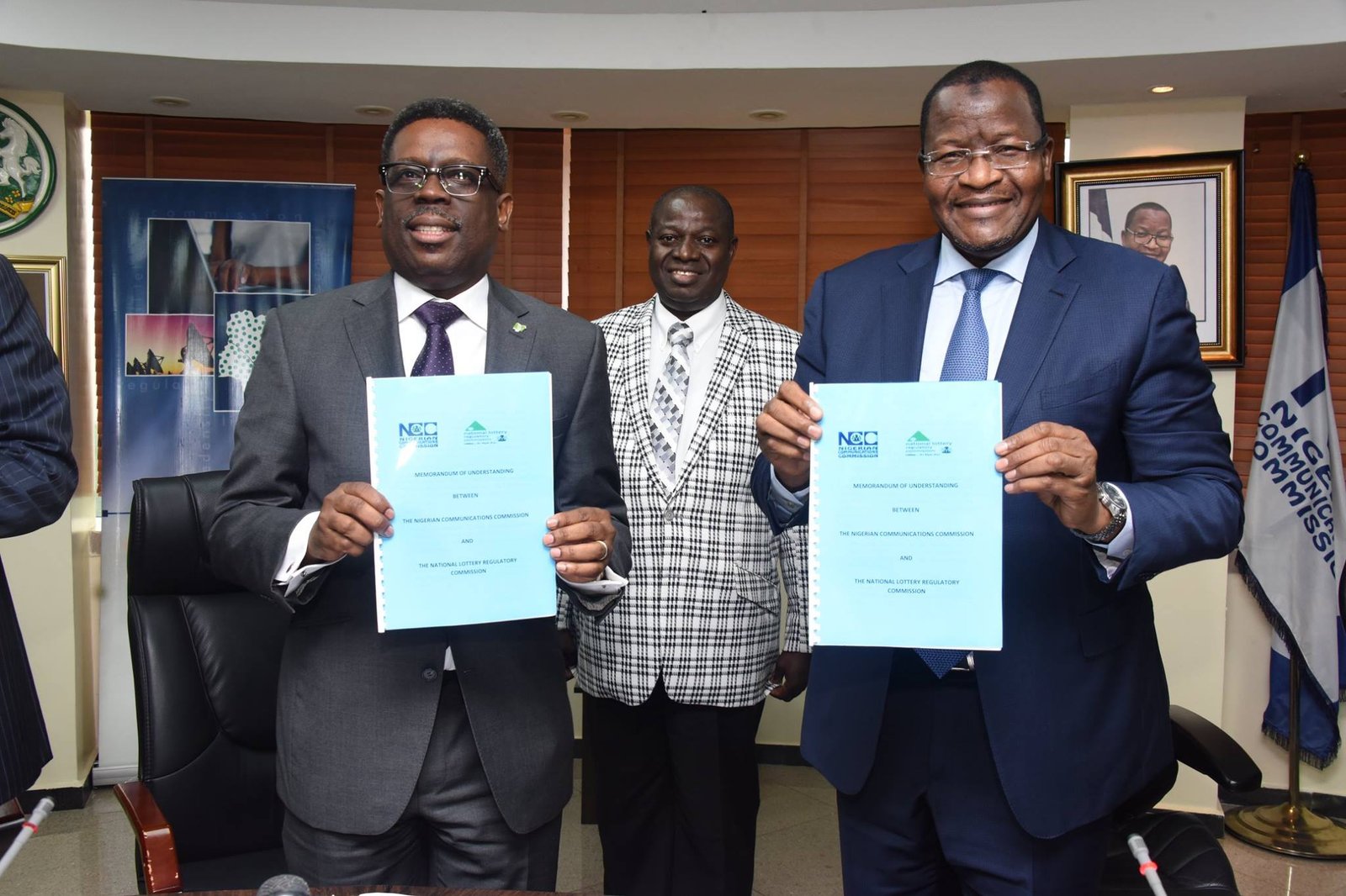 NCC renews MoU with Lottery Commission