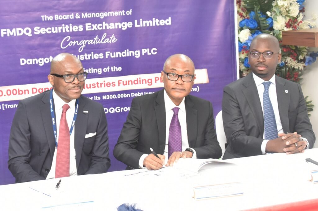 DANGOTE LISTS N300B SERIES 1 AND 2 LARGEST BONDS ON NGX, FMDQ