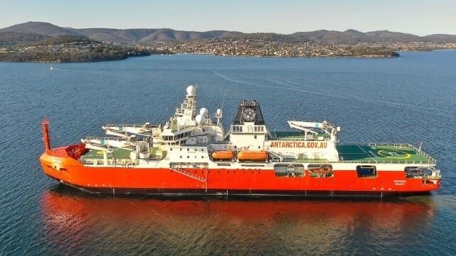 MARITIME: Australia’s Advanced Icebreaker, RSV Nuyina, Resumes Operations