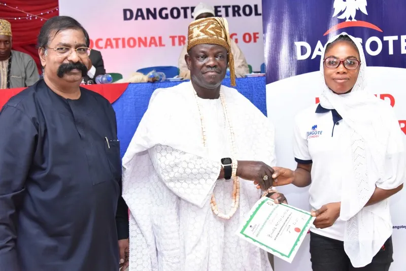 Dangote inducts youth in technical skills acquisition as Ravindra says Merger of Dangote food subsidiaries will benefit stakeholders