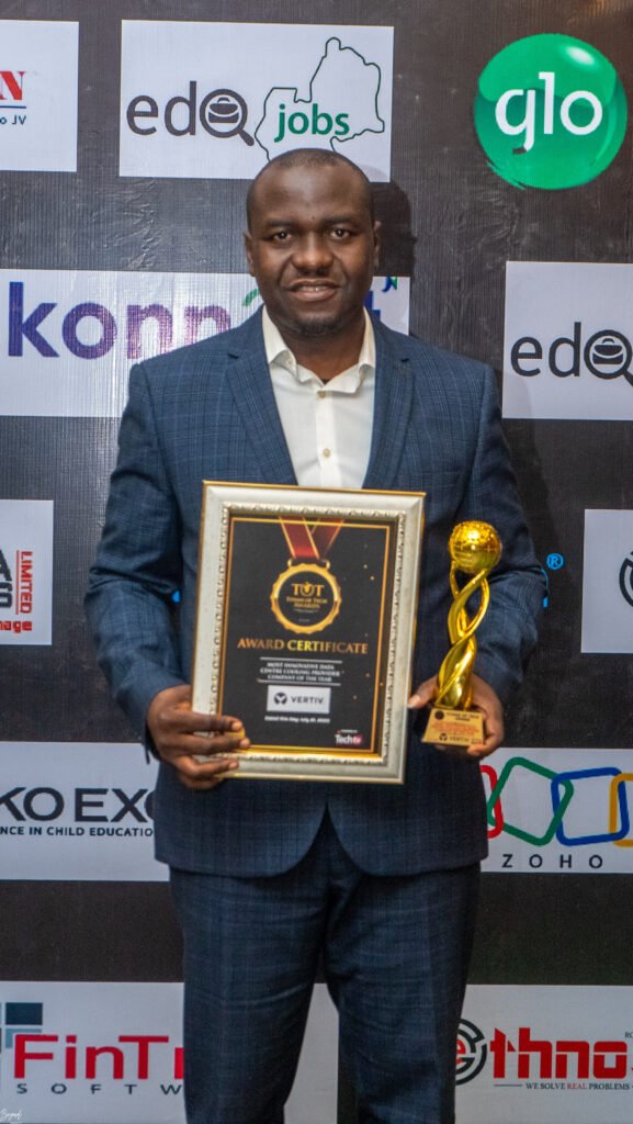 Vertiv Named as ‘Most Innovative Data Centre Cooling Company of the Year’ in Nigerian Tech Industry Awards