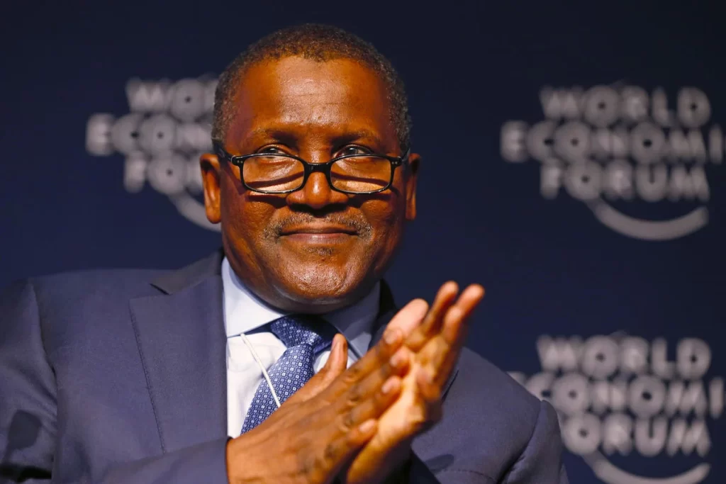 Aliko Dangote celebrates African Young Global Leaders