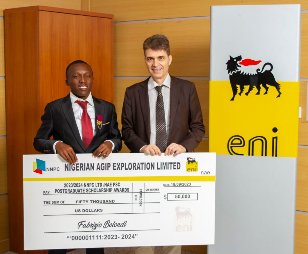 Eni awards post-graduate scholarship to Nigerian graduates