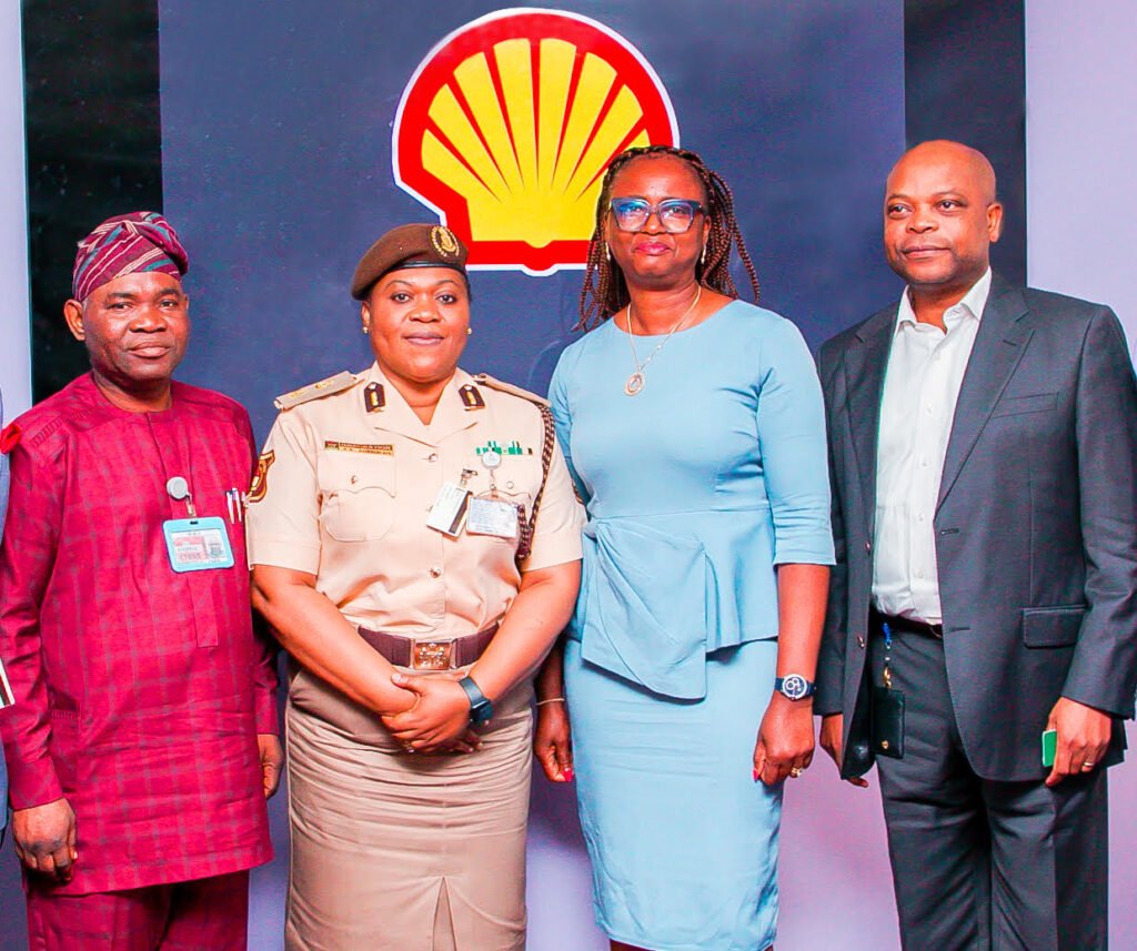 Regional GM FAAN, Sunday Ayodele; Comptroller, Nigeria Immigration Service visit MD, SNEPCo in Lagos