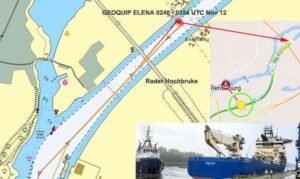 MARITIME: How Swiss offshore vessel ran onto embankment in Kiel Canal