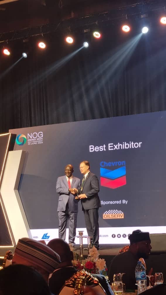 Chevron Nigeria Wins Best Exhibitor Award at 2024 NOG Energy week