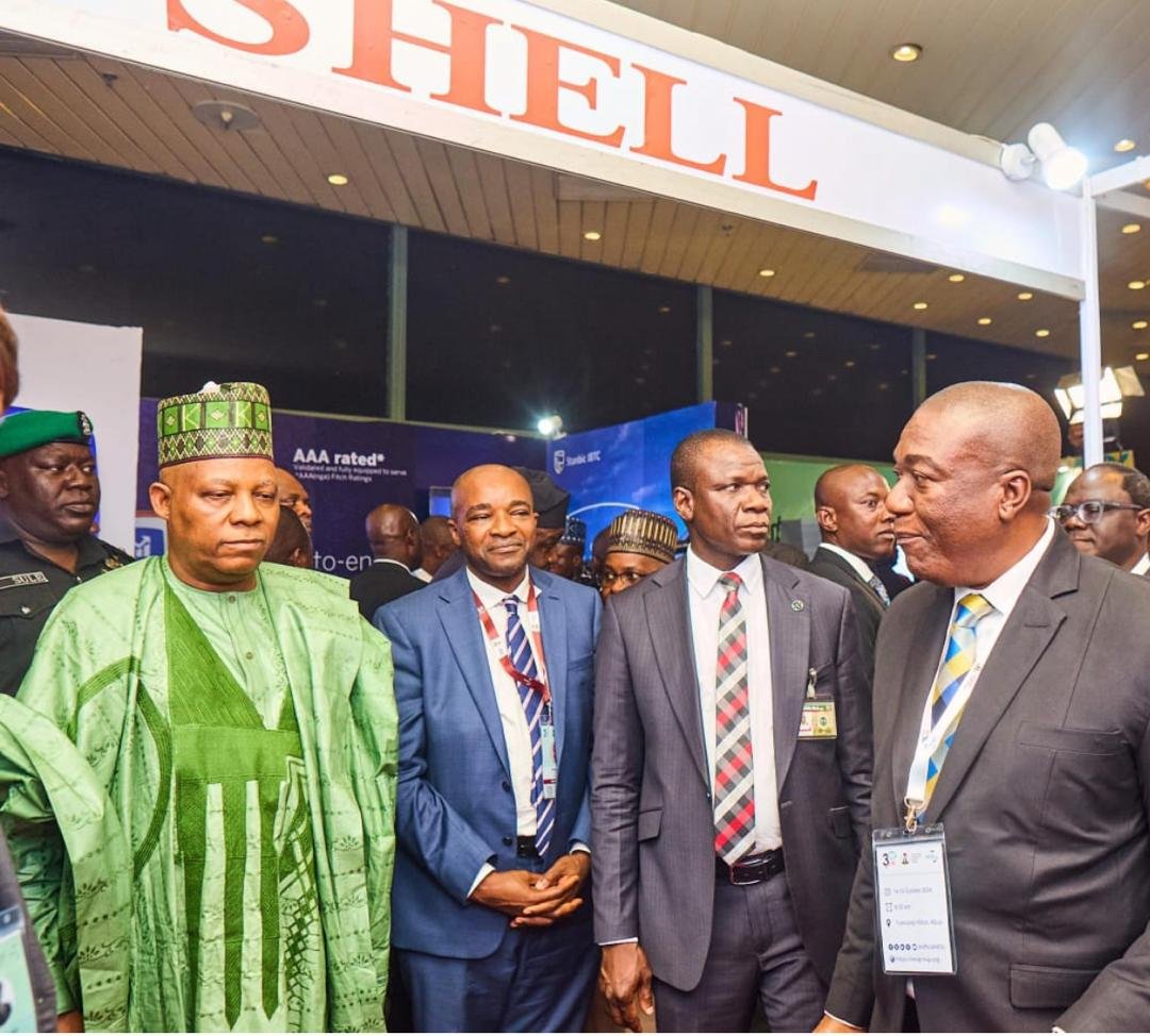 Vice President Kashim Shettima visits Shell stand at 30th Nigeria Economic Summit in Abuja